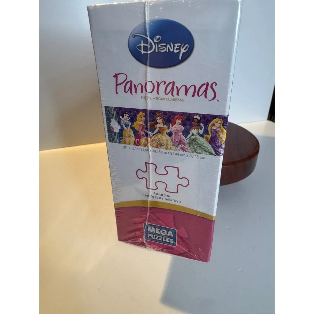 Disney Princess Panoramas 750 Piece Puzzle Mega Puzzles New Sealed Rare 36 x‎ 12